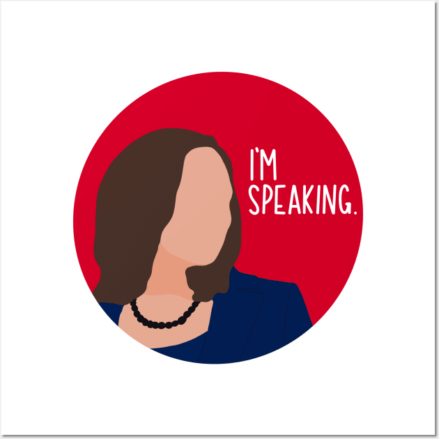 I am speaking Wall Art by The Letters mdn